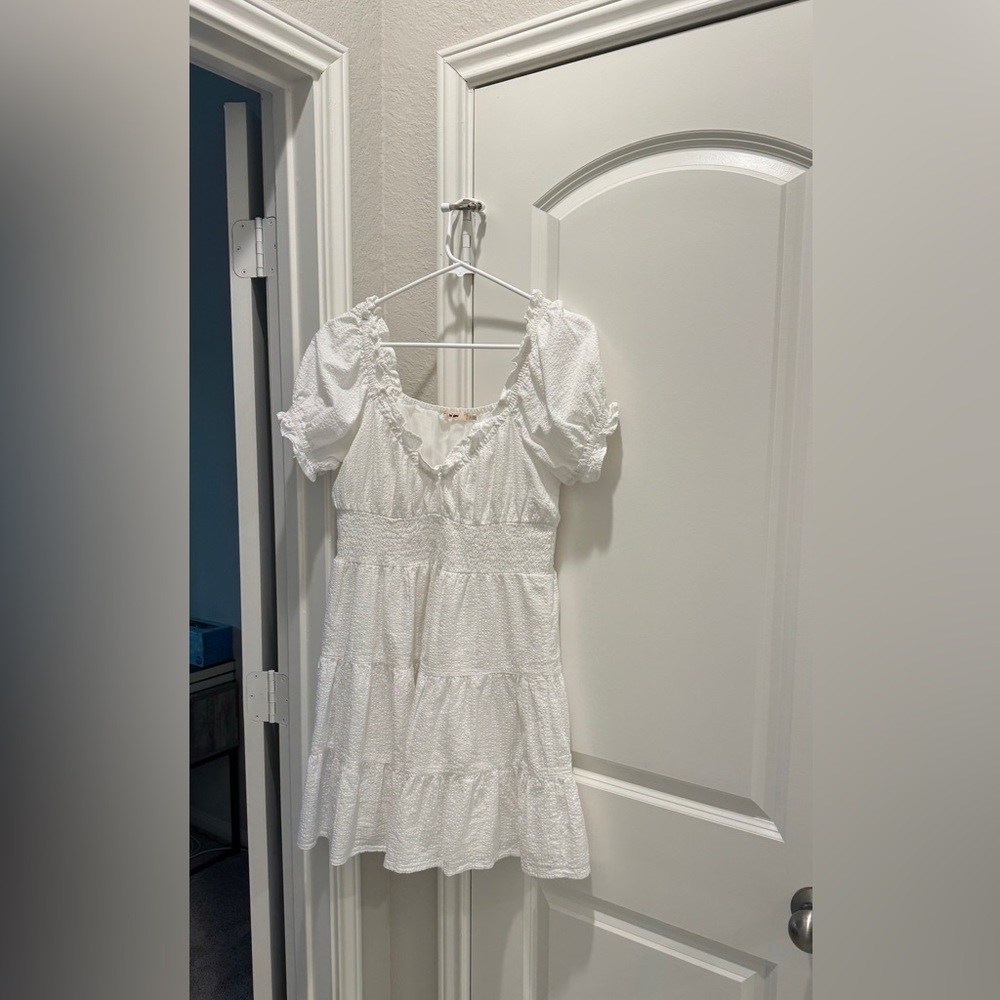 Mini Doll Dress in White